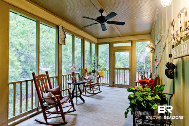 25773 Canal Road, Unit 26 Orange Beach, AL 36561 - Photo 21 of 42 This 9' x 21' screened porch is great for entertaining guests.