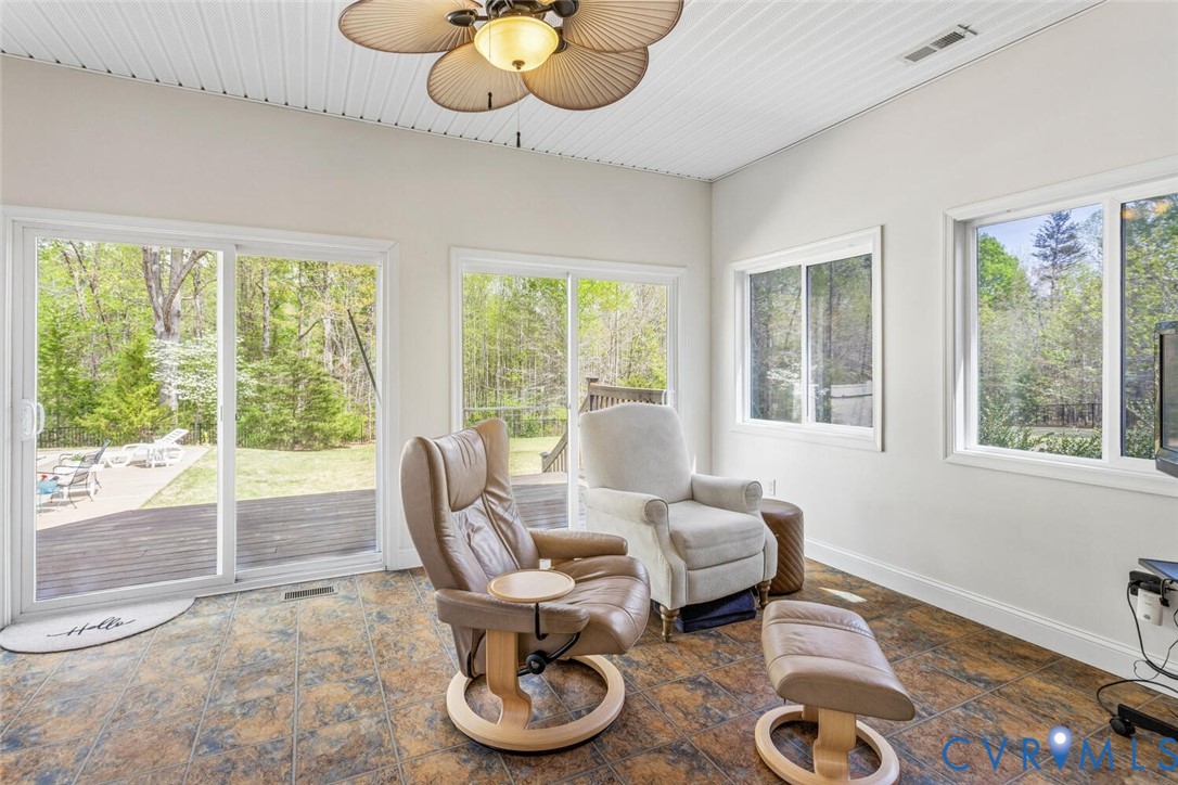 1875 Abbeyfield Road Maidens, VA 23102 - Photo 28 of 82 Sunroom overlooks back