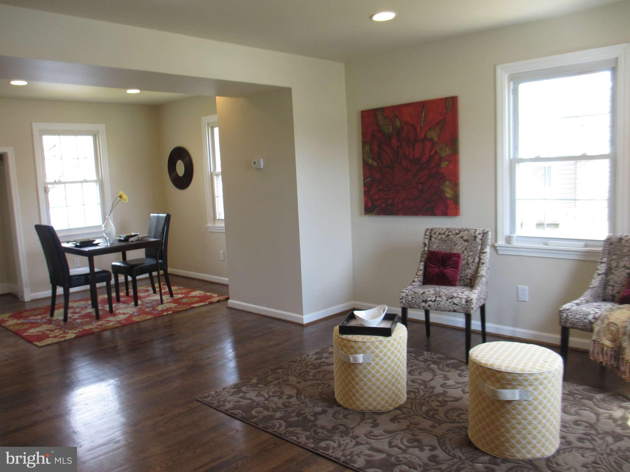 6600 Poplar Road Morningside, MD 20746 - Photo 12 of 13 a living room with furniture and wooden floor