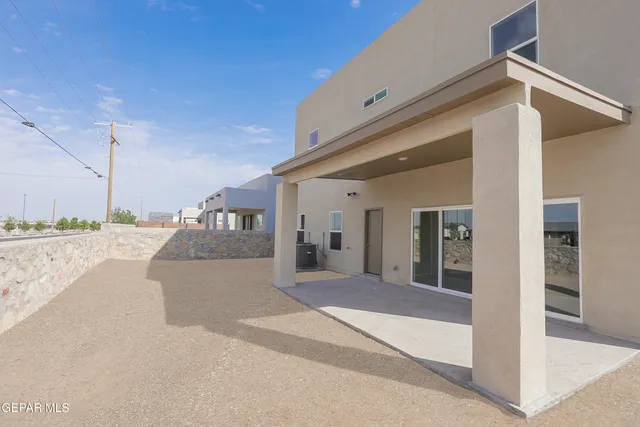 a view of a house with a outdoor space