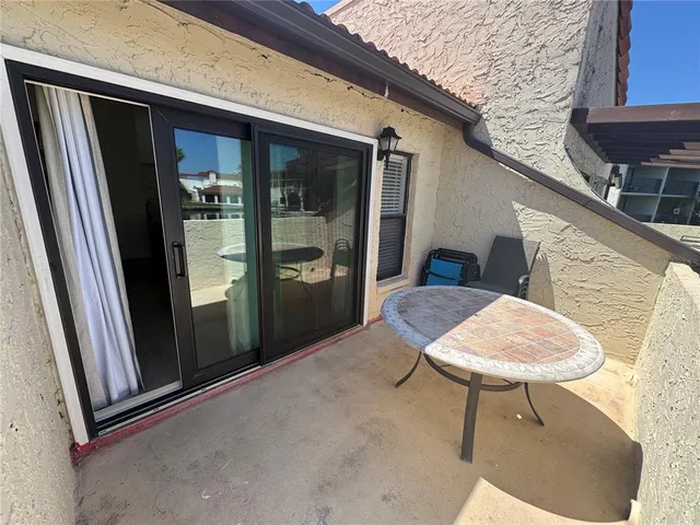 a view of outdoor seating area