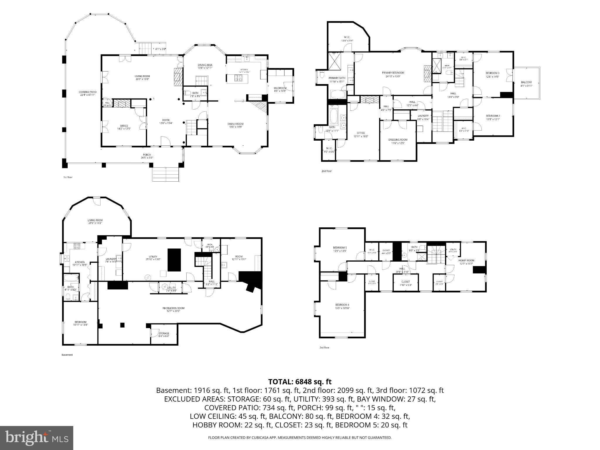 312 Oakdale Road Baltimore, MD 21210 - Photo 107 of 107 Whole House - Combined Floorplan