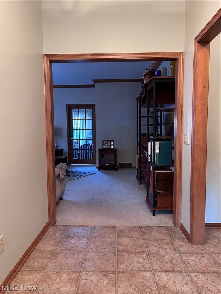 335 Village Drive Seven Hills, OH 44131 - Photo 2 of 14 Hallway with light tile