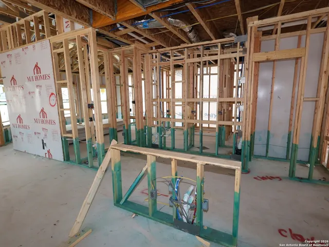 a front view of a house with garage