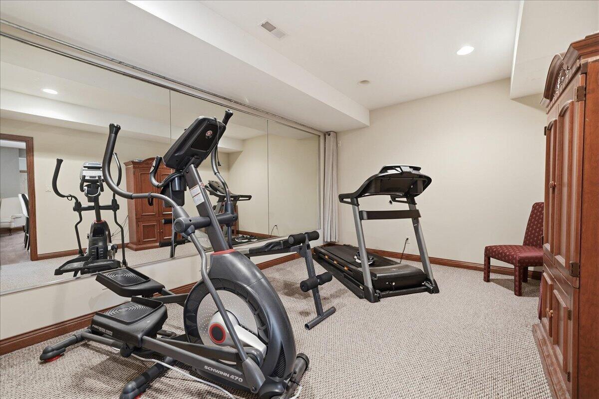 770 Quinlan Court Crown Point, IN 46307 - Photo 41 of 57 a view of a room with gym equipment