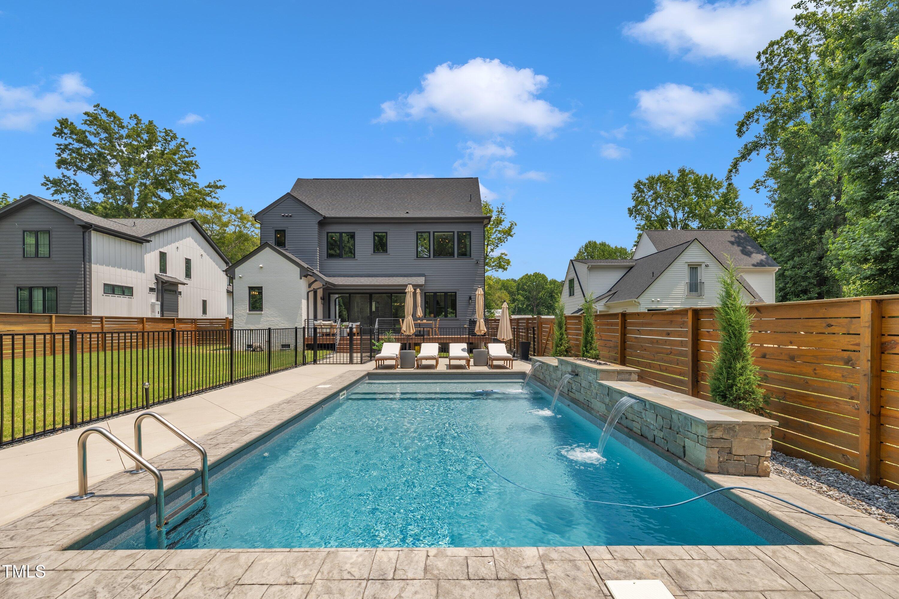 800 Wilcox Street Raleigh, NC 27607 - Photo 39 of 43 a view of a house with swimming pool and sitting area