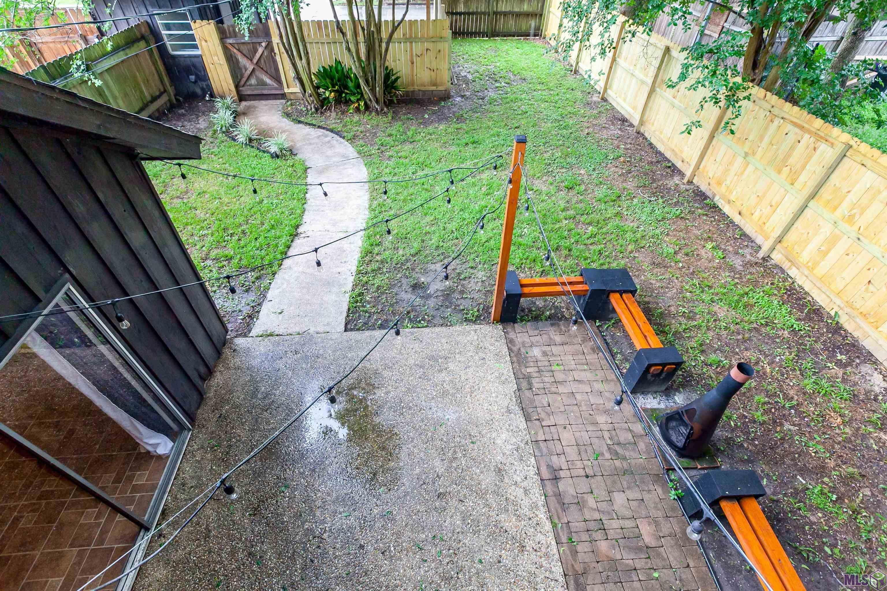 2122 Brightside Drive Baton Rouge, LA 70820 - Photo 23 of 26 View from upstairs balcony of backyard