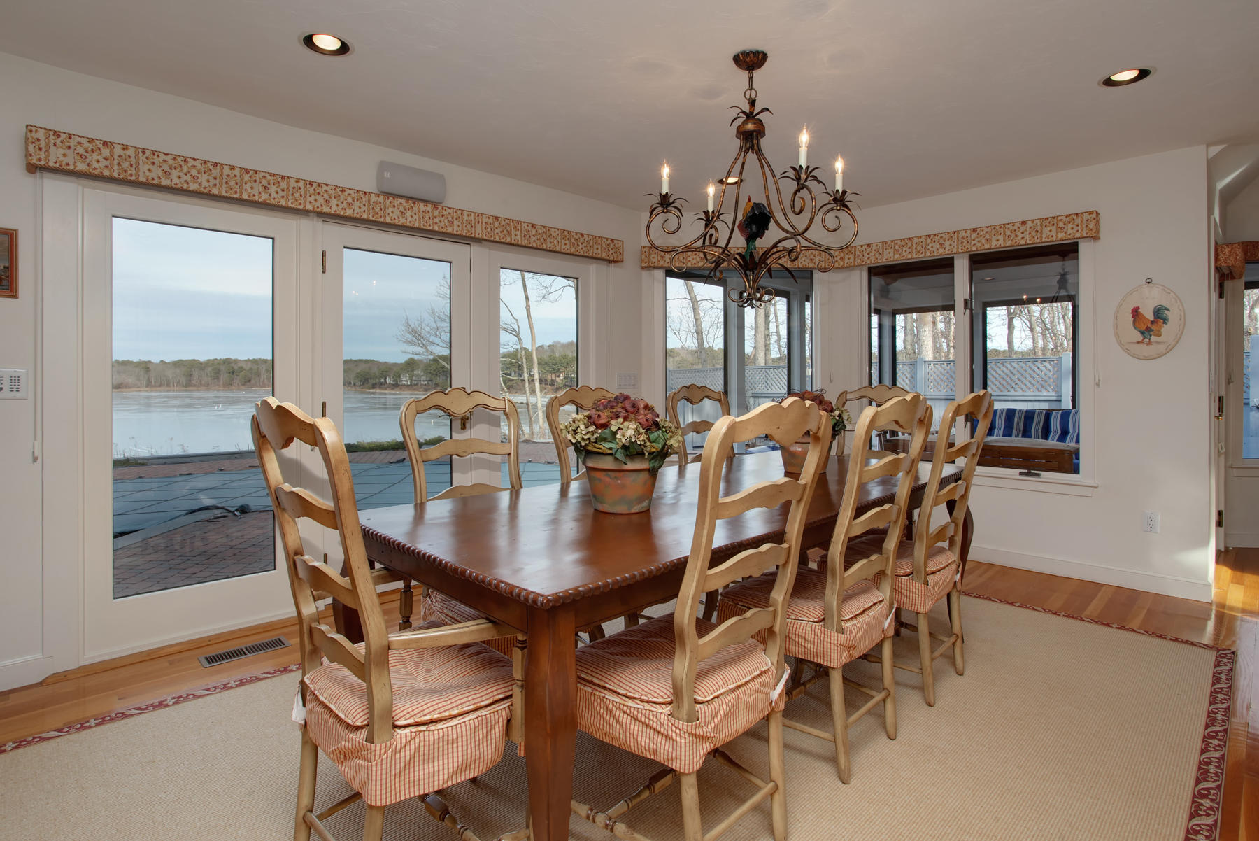 43 Tide Run Mashpee, MA 02649 - Photo 11 of 31 a view of a dining room with furniture window and outside view