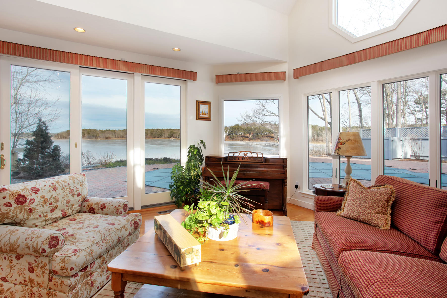 43 Tide Run Mashpee, MA 02649 - Photo 10 of 31 a living room with furniture and a large window
