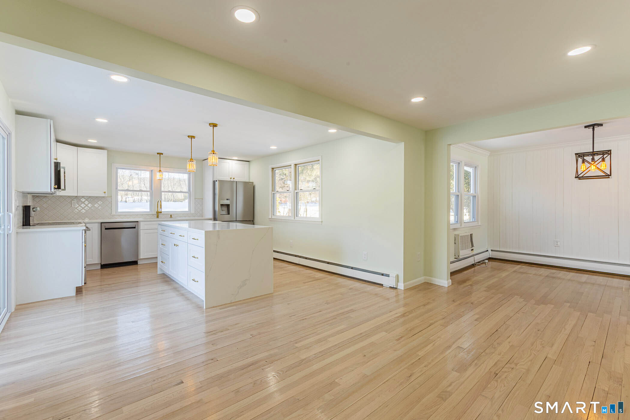 26 Kelly Road Hamden, CT 06518 - Photo 12 of 37 a view of kitchen with wooden floor