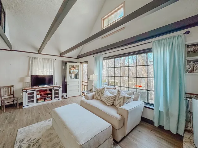 a bedroom with storage and utility