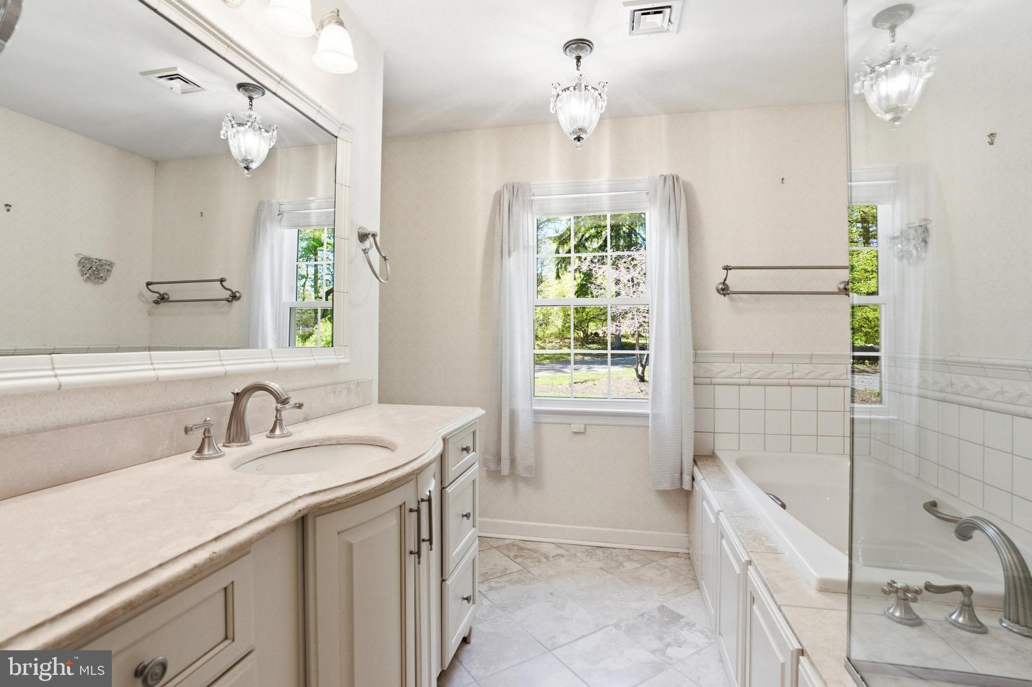 4511 Province Line Road Princeton, NJ 08540 - Photo 13 of 34 a bathroom with a sink and a bathtub