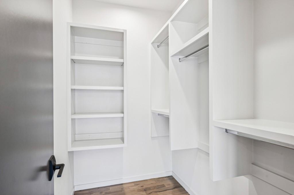 536 Highland Avenue Northeast, Unit A Atlanta, GA 30312 - Photo 24 of 51 a view of walk in closet with empty racks