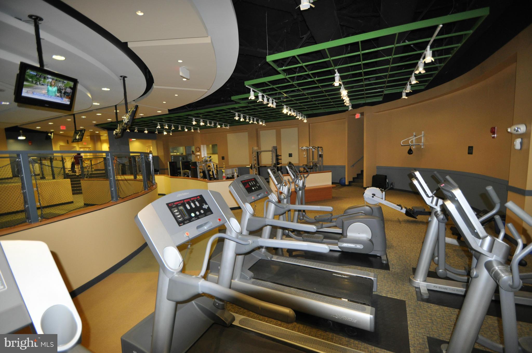 1121 Arlington Boulevard, Unit 842 Arlington, VA 22209 - Photo 27 of 30 a view of a room with gym equipment