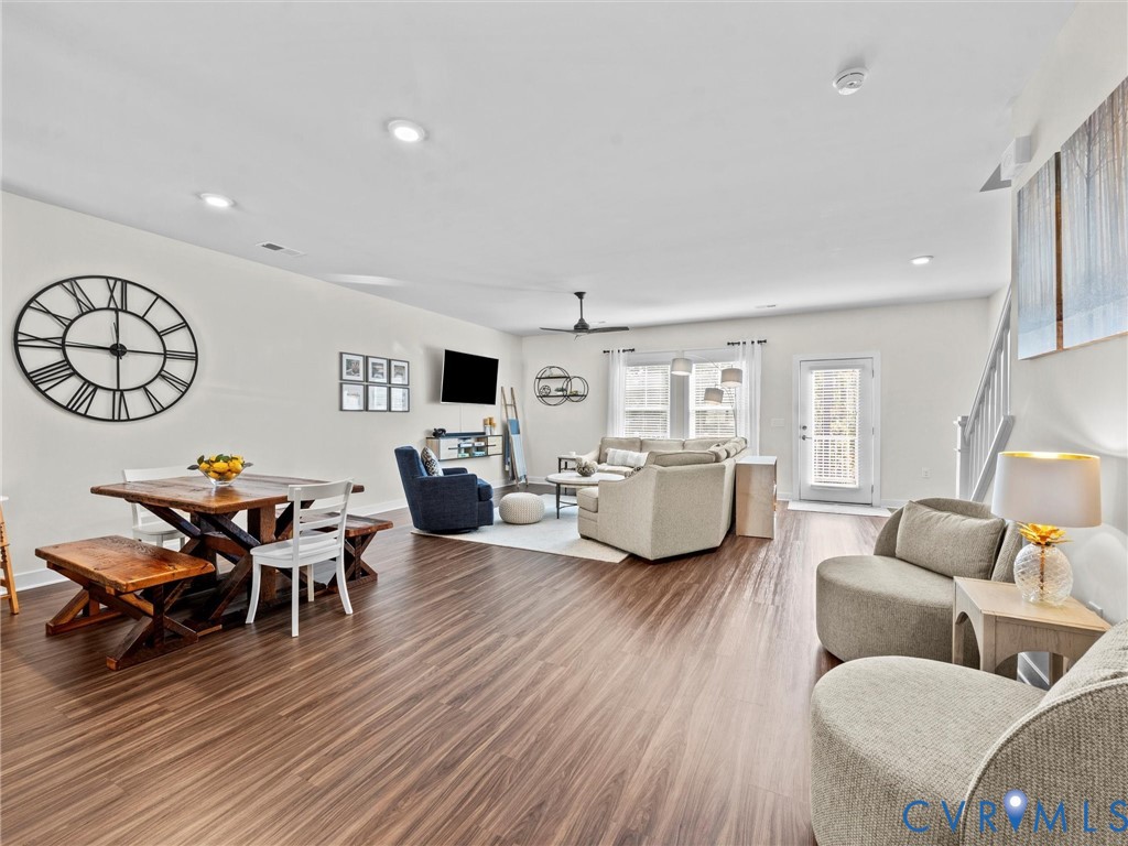 12320 Petrel Crossing Midlothian, VA 23112 - Photo 13 of 34 a living room with furniture or wooden floor and a table