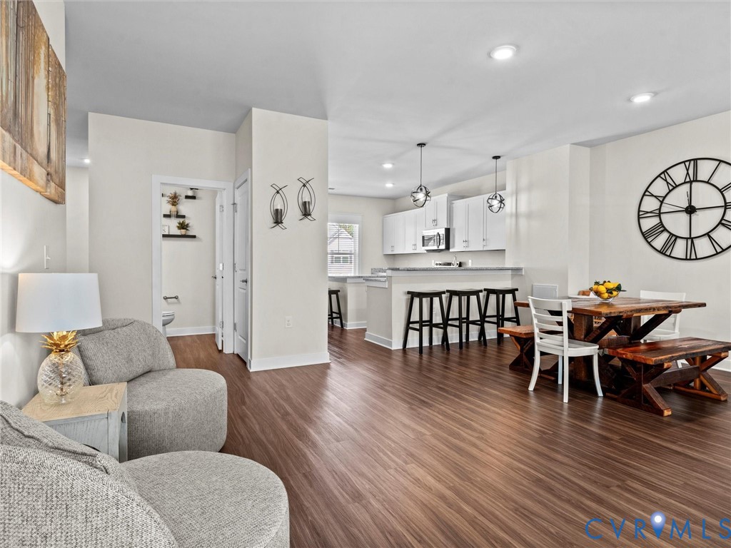 12320 Petrel Crossing Midlothian, VA 23112 - Photo 2 of 34 a living room with furniture and wooden floor