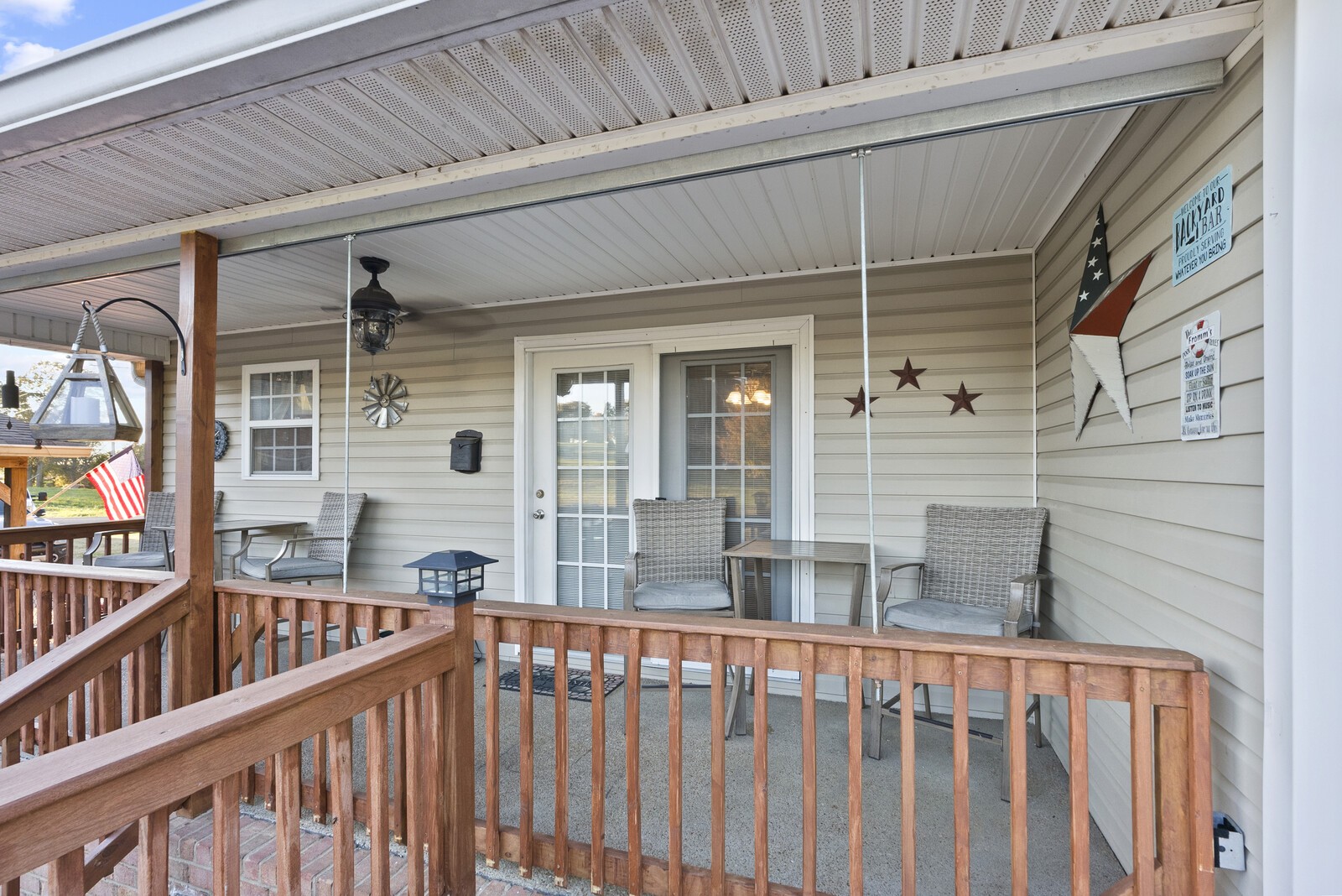 101 Brandy Hollow Road Portland, TN 37148 - Photo 40 of 50 a view of a balcony with wooden floor