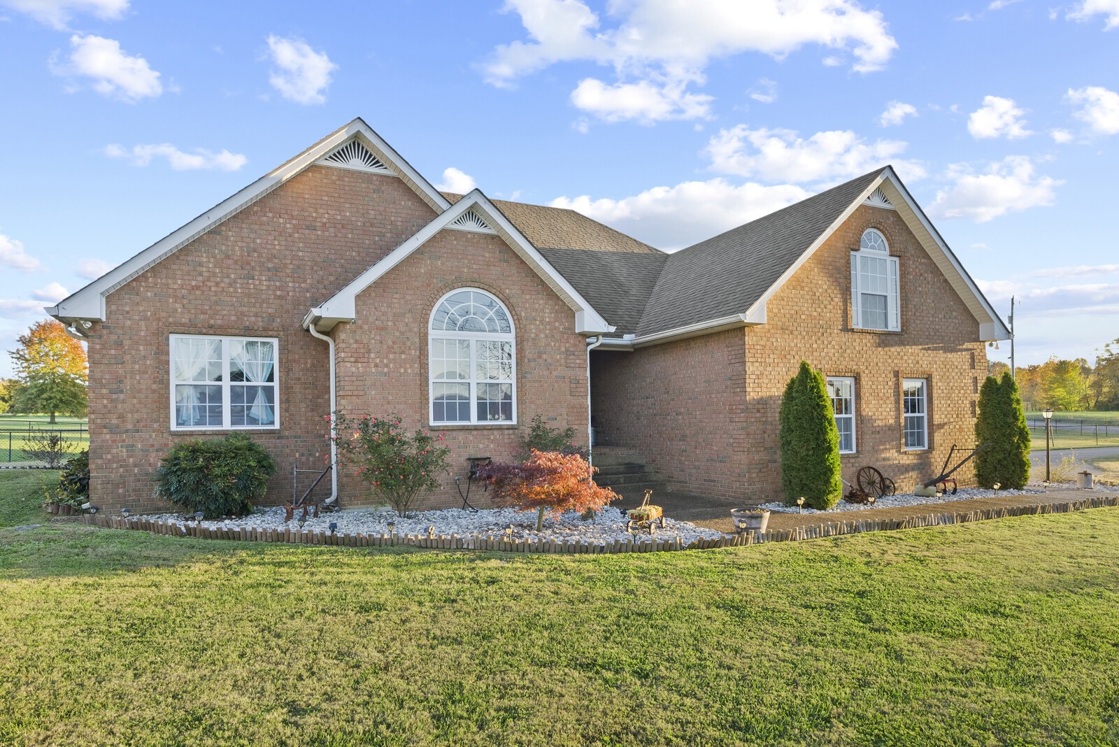 101 Brandy Hollow Road Portland, TN 37148 - Photo 46 of 50 a front view of a house with garden