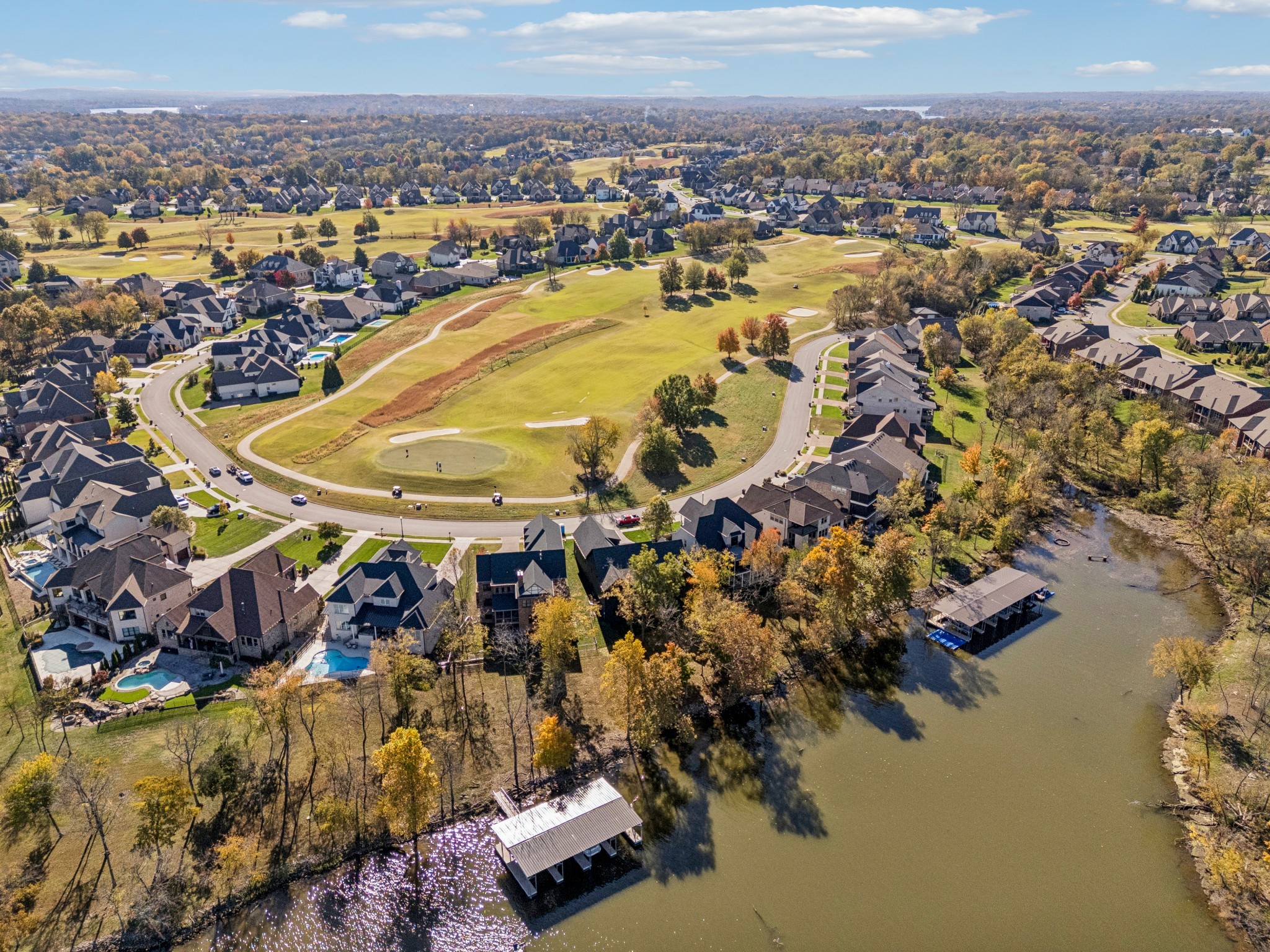 2016 Albatross Way Gallatin, TN 37066 - Photo 19 of 88 an aerial view of residential houses with outdoor space