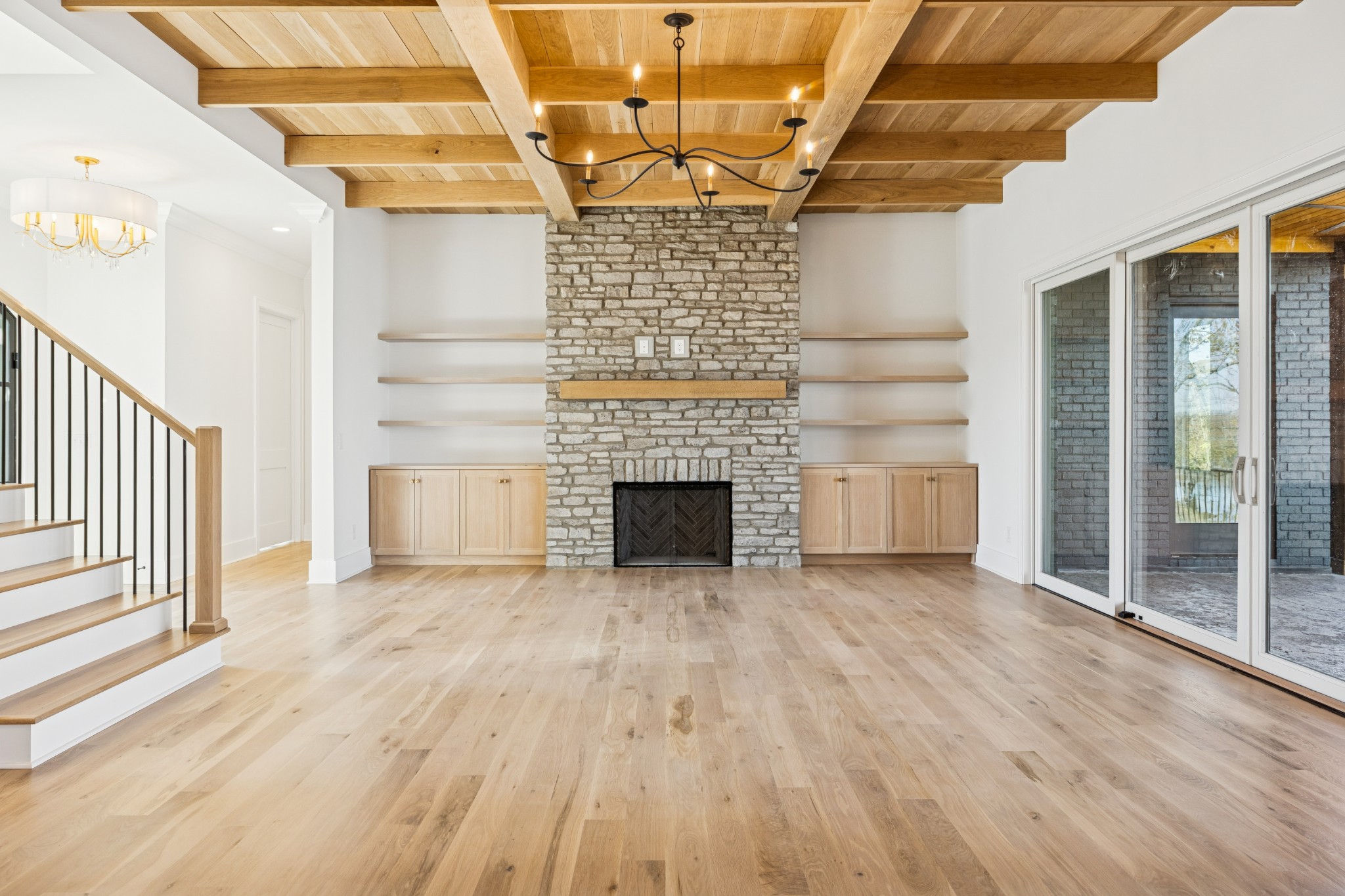 2016 Albatross Way Gallatin, TN 37066 - Photo 27 of 88 a view of empty room with wooden floor and fireplace