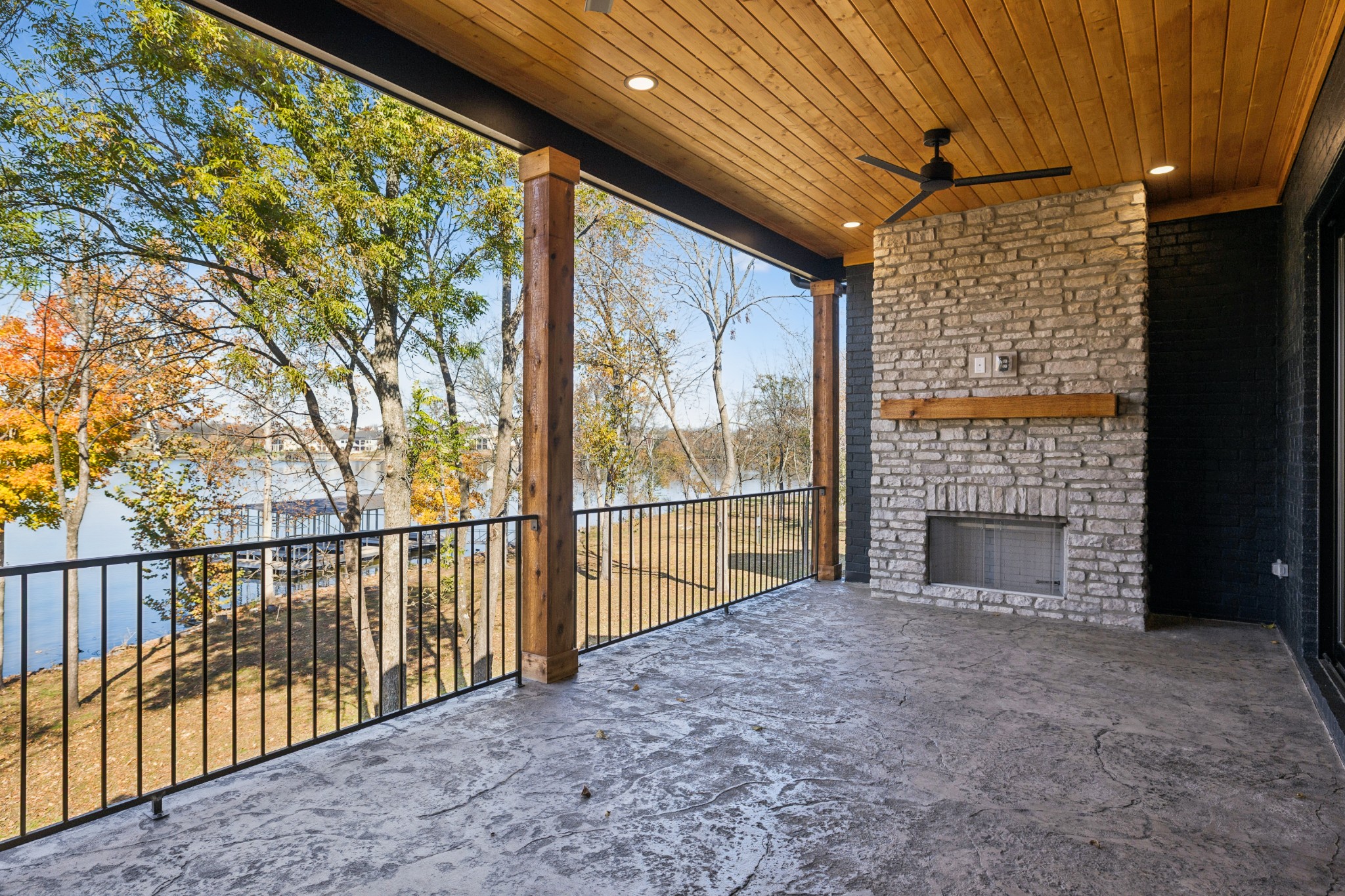 2016 Albatross Way Gallatin, TN 37066 - Photo 87 of 88 a view of an empty room with a fireplace and a window