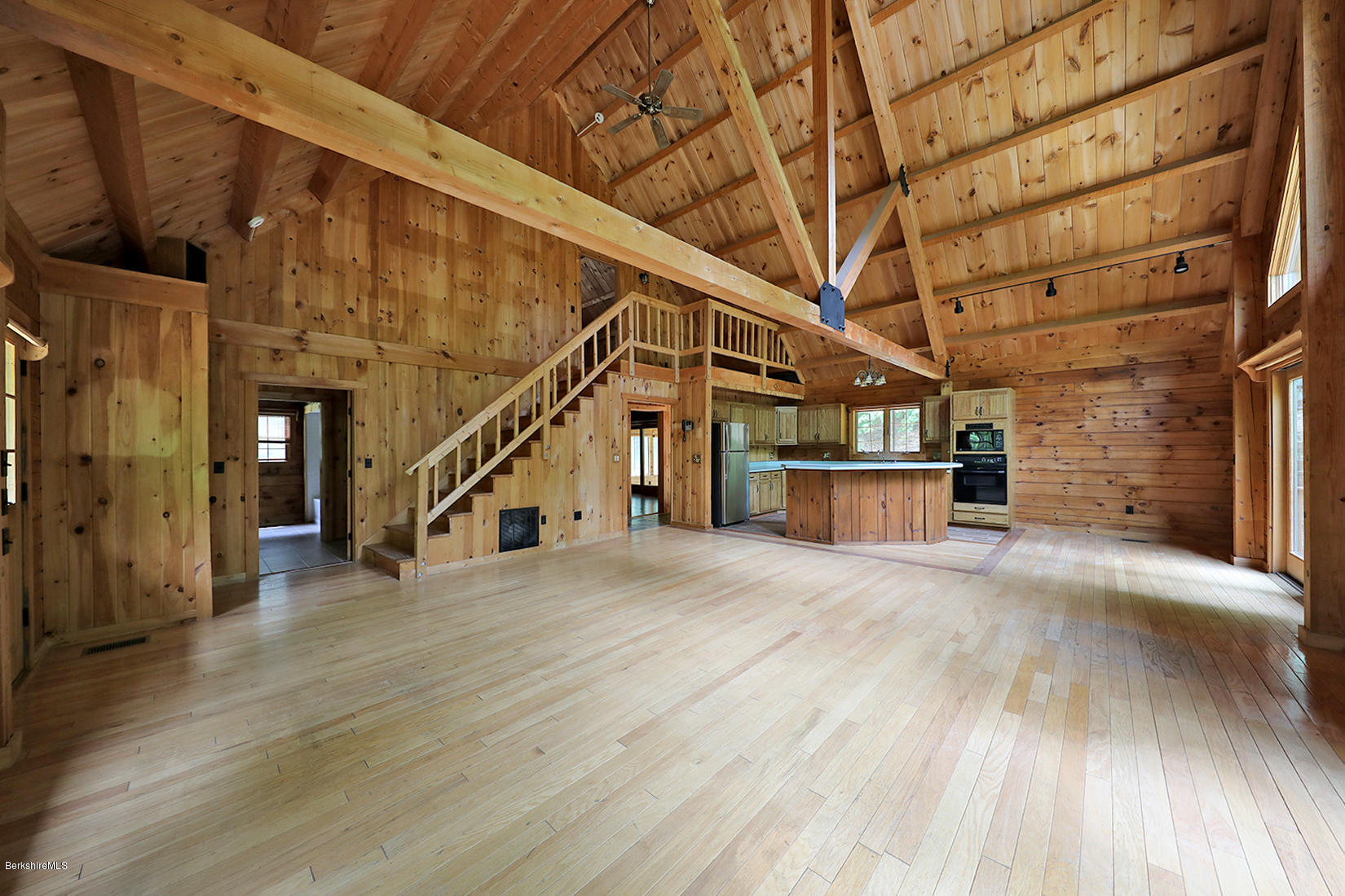 71 North Washington State Road Washington, MA 01223 - Photo 6 of 18 a view of a hallway with wooden floor