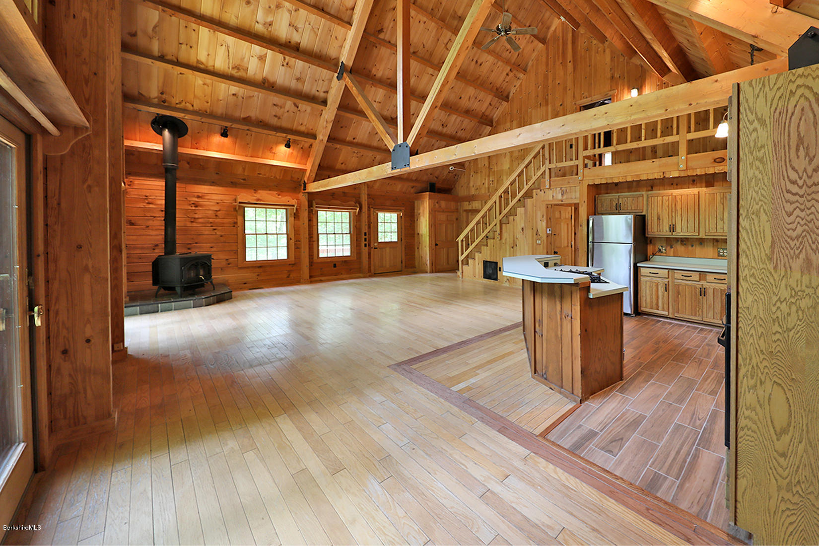 71 North Washington State Road Washington, MA 01223 - Photo 7 of 18 a view of a room with wooden floor