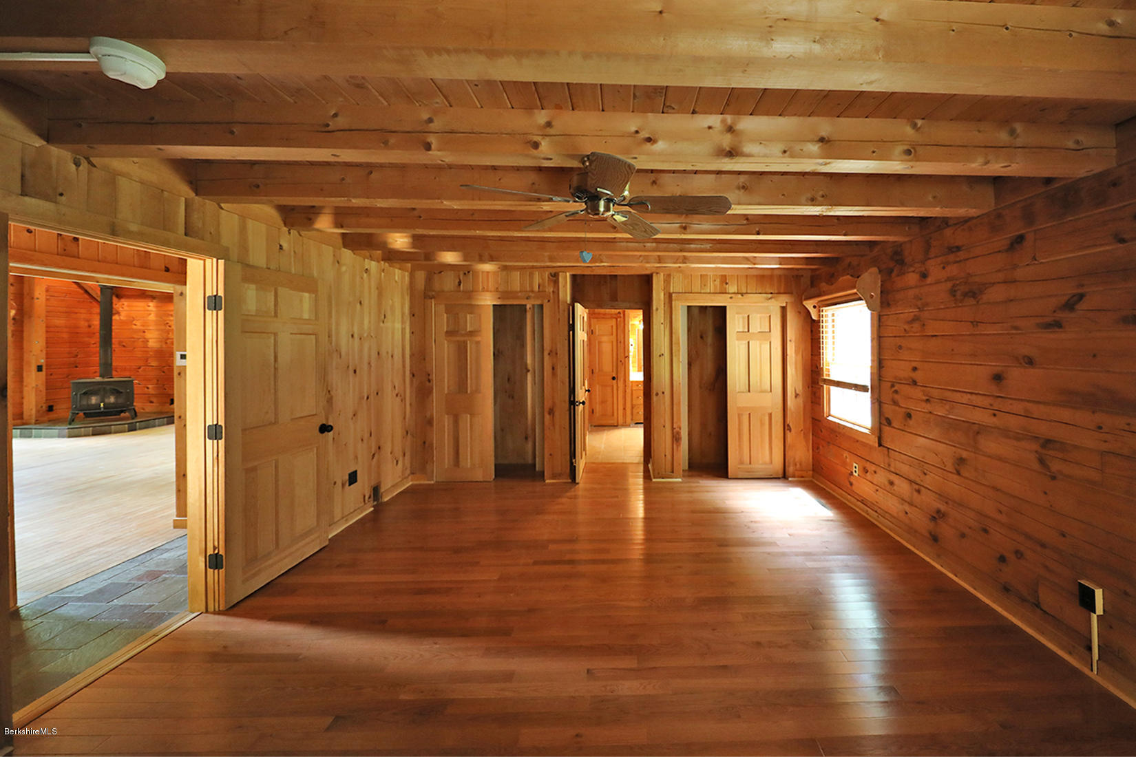 71 North Washington State Road Washington, MA 01223 - Photo 9 of 18 a view of gallery with wooden floor