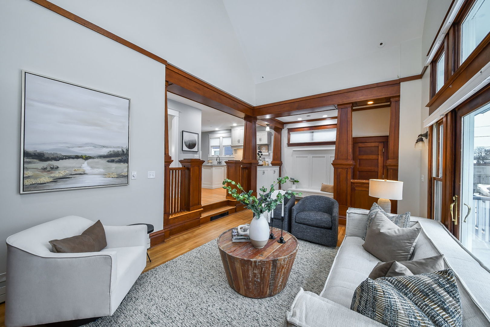 223 North Ellsworth Street Naperville, IL 60540 - Photo 12 of 48 a living room with furniture and a window