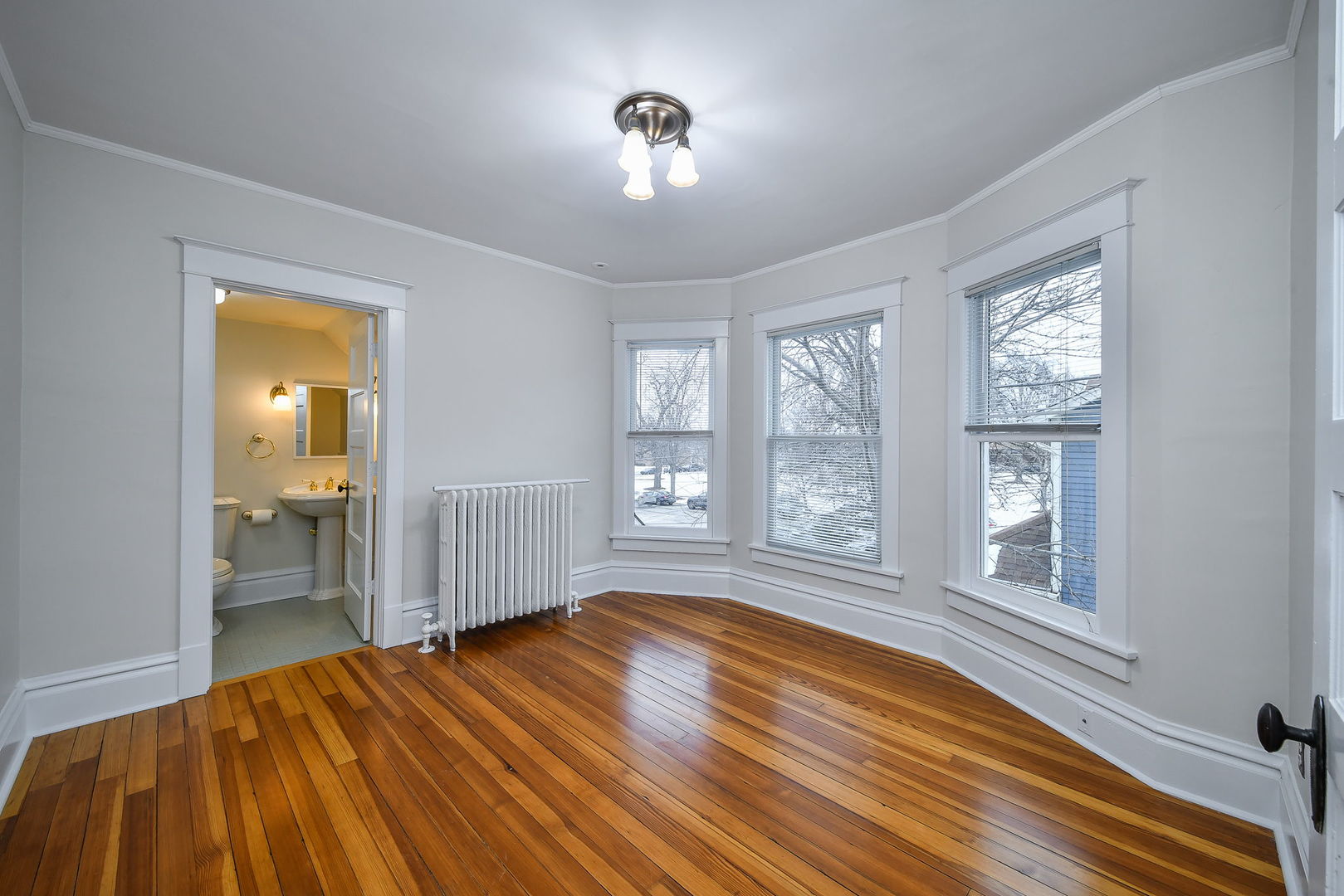 223 North Ellsworth Street Naperville, IL 60540 - Photo 25 of 48 wooden floor in an empty room with a window