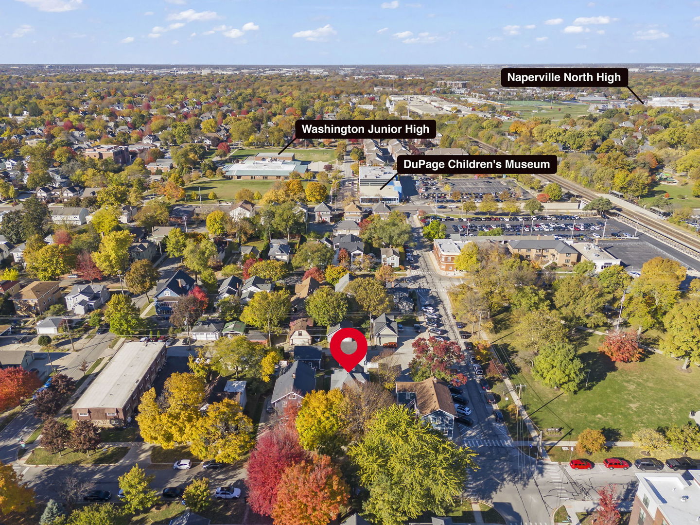 223 North Ellsworth Street Naperville, IL 60540 - Photo 37 of 48 a view of a city