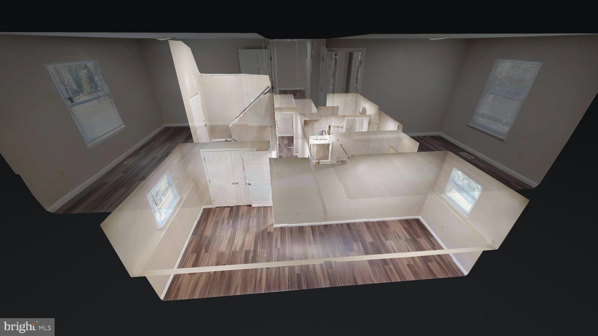 12820 Twin Oak Drive Waldorf, MD 20601 - Photo 80 of 98 a view of wooden floor in an empty room