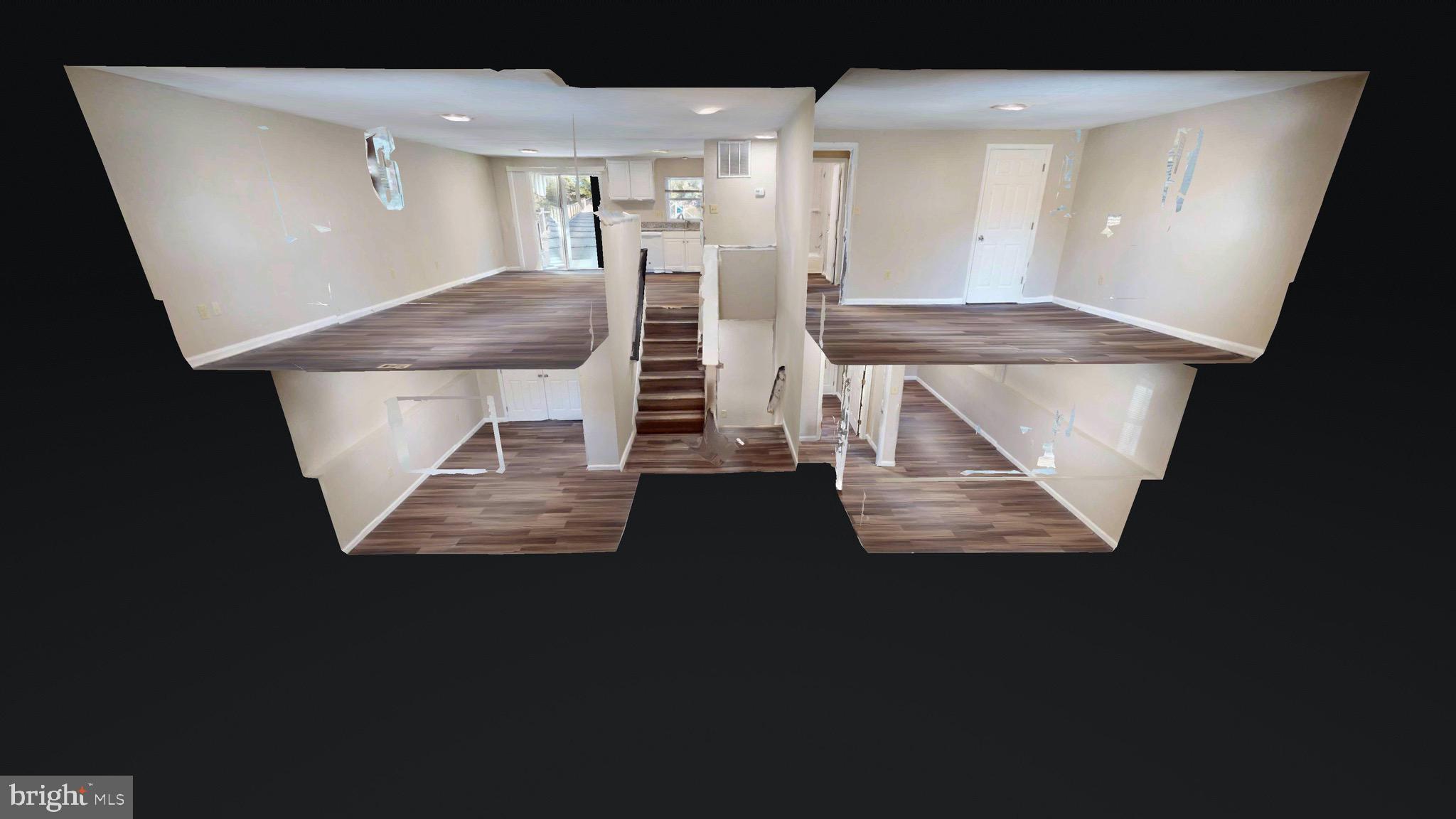 12820 Twin Oak Drive Waldorf, MD 20601 - Photo 92 of 98 a view of entryway and hall with wooden floor