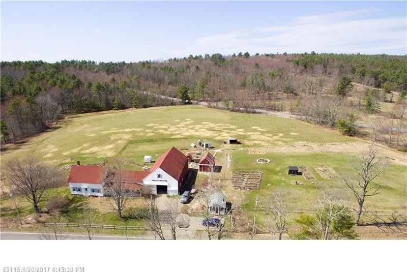 131 Bunker Hill Road Jefferson, ME 04348 - Photo 5 of 27 aerial 3