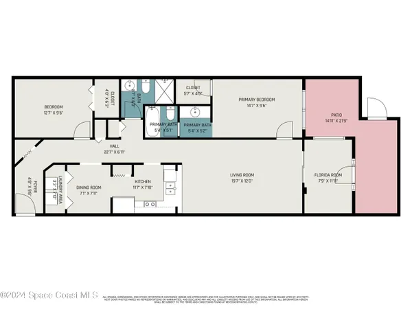 $2,200 | 754 South Orlando Avenue, Unit 201, Cocoa Beach, FL 32931