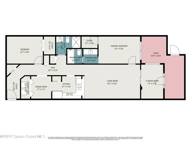 $2,500 | 754 South Orlando Avenue, Unit 201, Cocoa Beach, FL 32931