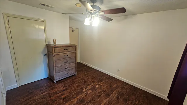 wooden floor in an empty room