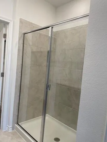 a close view of closet