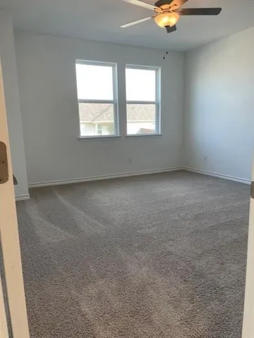 a window in an empty room