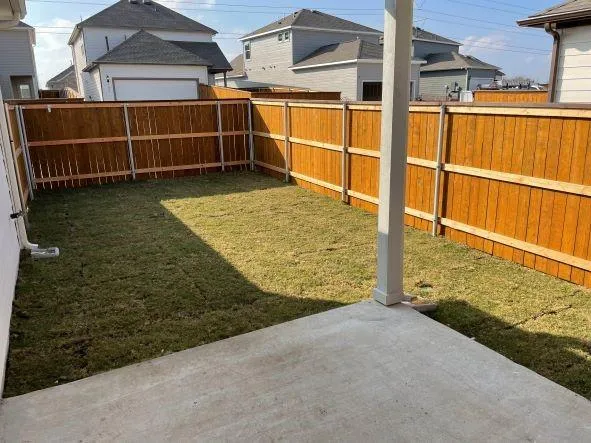 a view of an empty room with empty racks