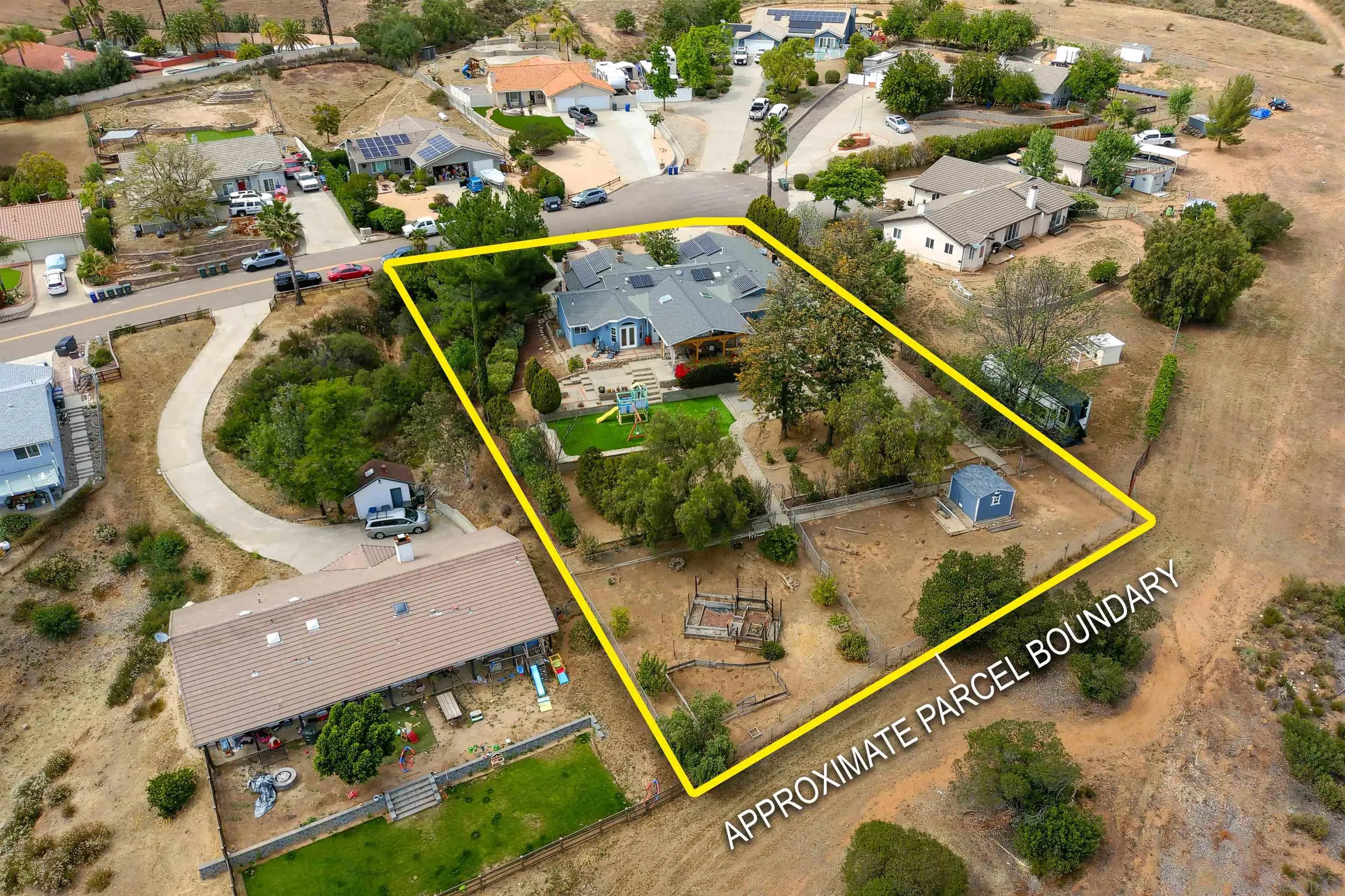 24563 Del Amo Road Ramona, CA 92065 - Photo 41 of 59 Aerial View