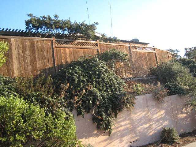 1723 Ramon Street Lemon Grove, CA 91945 - Photo 23 of 23 Home on corner lot sits high above street level and is surrounded by 100% redwood fencing.