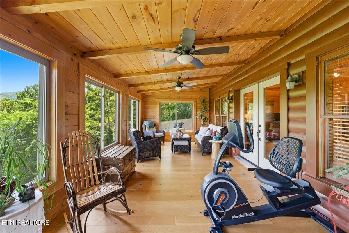 2732 Cayanne Road Cosby, TN 37722 - Photo 25 of 55 Sun Room