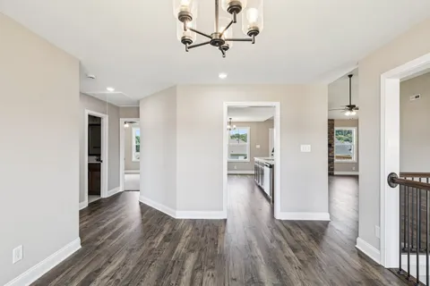 wooden floor in an empty room