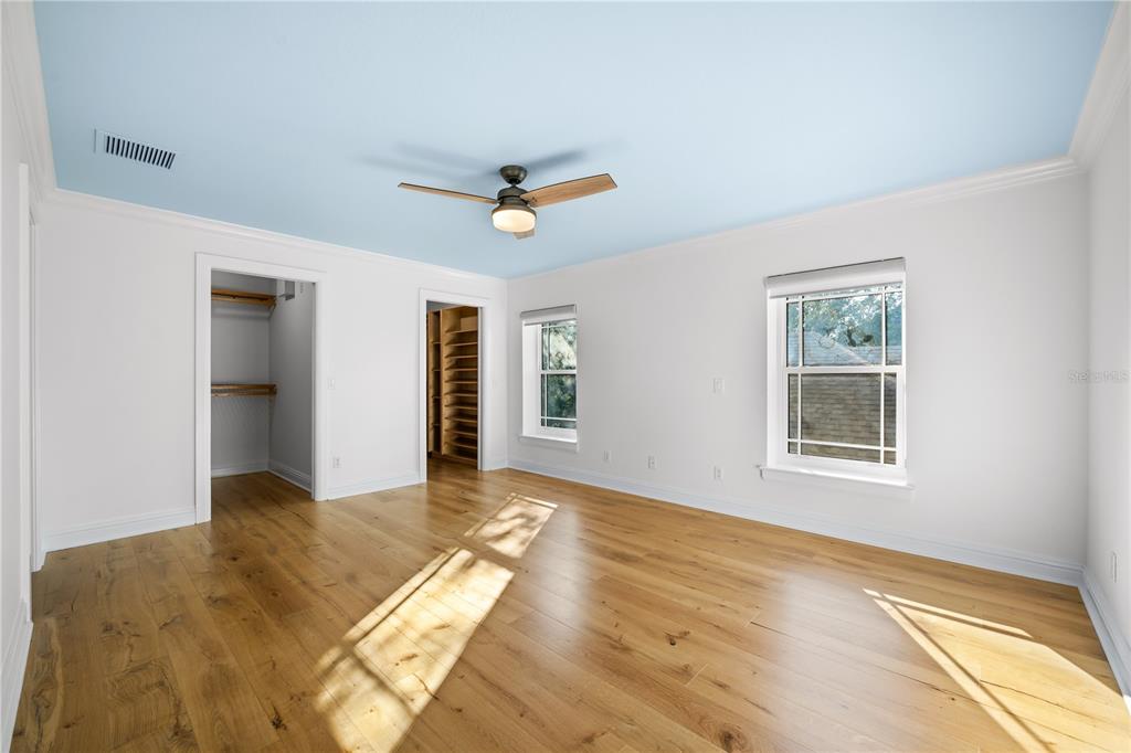 1746 Stapleton Street Sarasota, FL 34239 - Photo 44 of 77 Primary Bedroom with Walk-In Closets