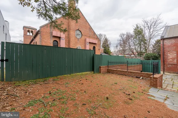 a backyard of a house