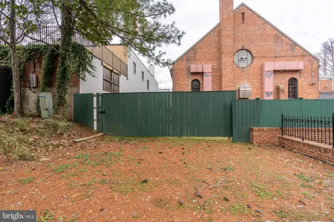 a backyard of a house