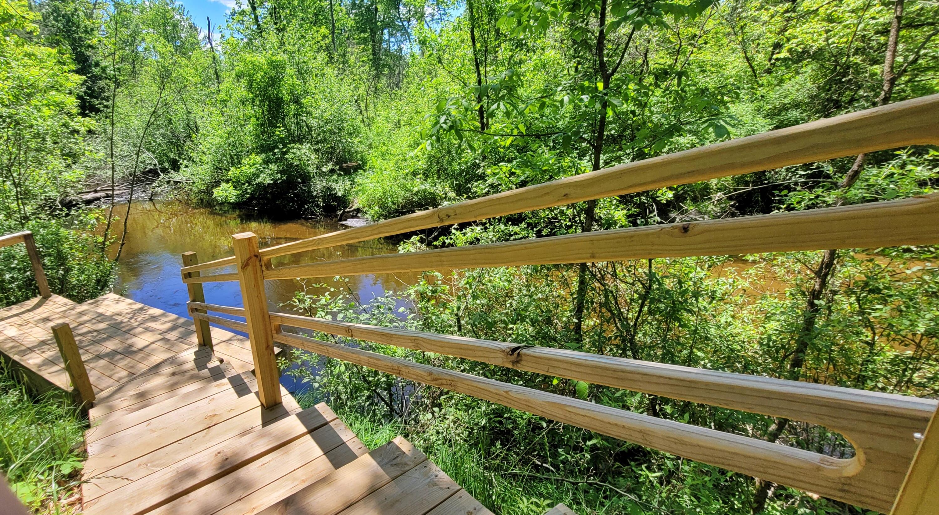 6623 South James Road Baldwin, MI 49304 - Photo 12 of 59 custom artesian rails and steps