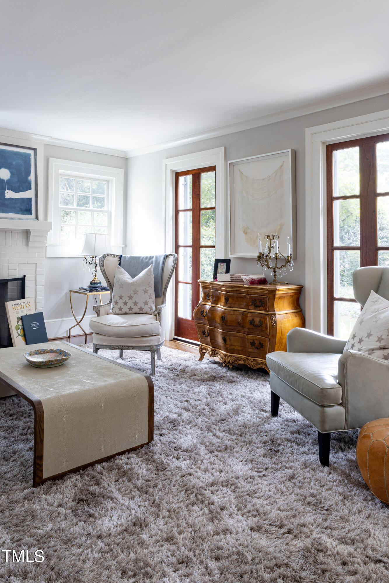 2412 Beechridge Road Raleigh, NC 27608 - Photo 2 of 39 a living room with furniture and a window