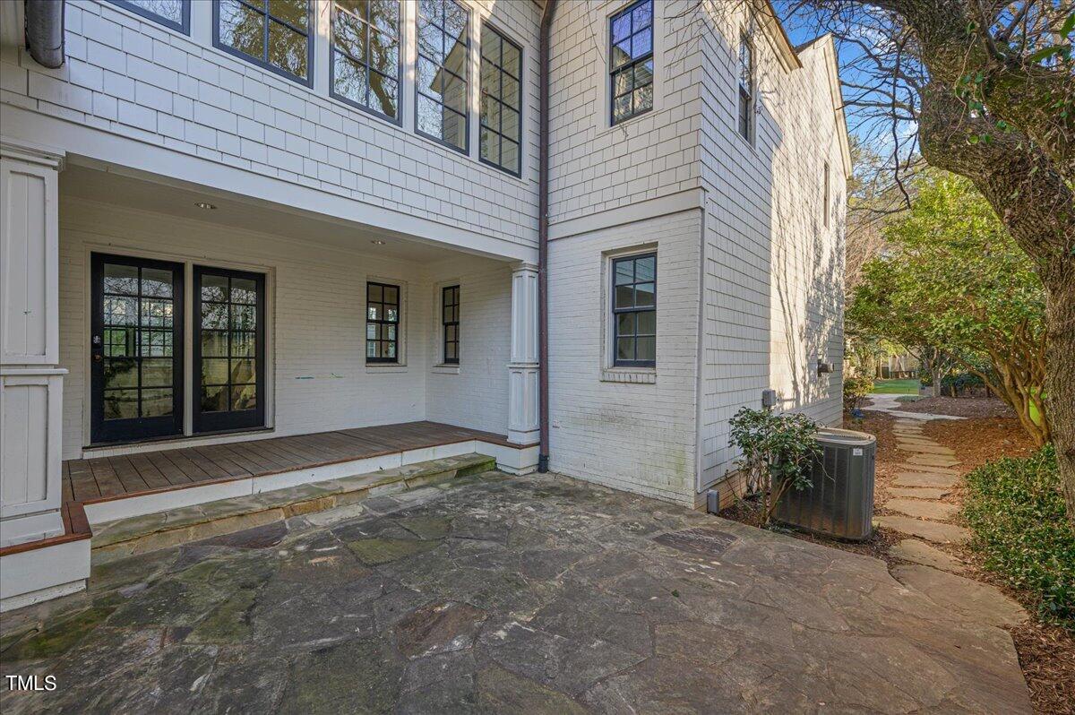 2412 Beechridge Road Raleigh, NC 27608 - Photo 36 of 39 a view of a backyard of the house